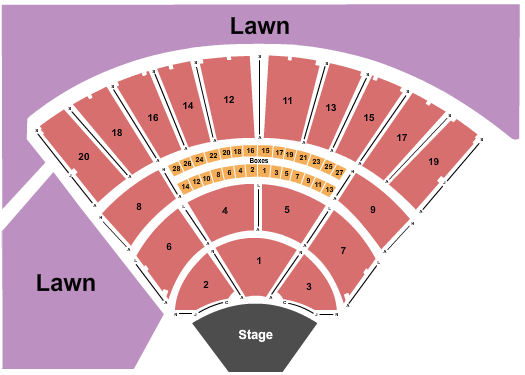 Tanglewood James Taylor Seating Chart